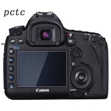 Pctc 3x Screen Protector For 5D mark III 5D3 0.3mm radian anti- fingerprint scratch-resistant Camera screen protector